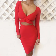 Load image into Gallery viewer, Bandage bodycon party dress